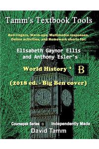 Ellis & Esler's World History* (2018 ed. - Big Ben cover) Activites Bundle