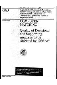 Computer Matching