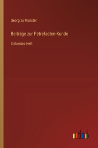 Beiträge zur Petrefacten-Kunde