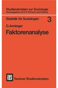 Faktorenanalyse