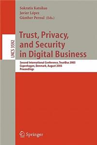 Trust, Privacy, and Security in Digital Business