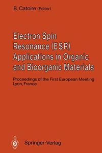 Electron Spin Resonance (ESR)