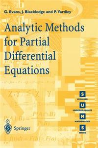 Analytic Methods for Partial Differential Equations