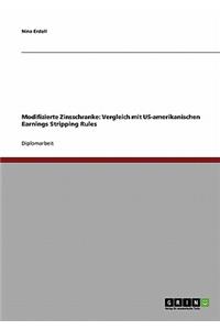Modifizierte Zinsschranke