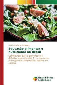 Educação alimentar e nutricional no Brasil