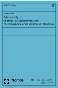 Patentability of Chemical Selection Inventions