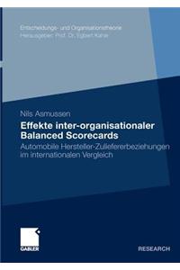 Effekte Inter-Organisationaler Balanced Scorecards