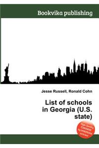 List of Schools in Georgia (U.S. State)