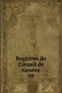 Registres du Conseil de Geneve