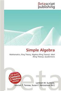 Simple Algebra