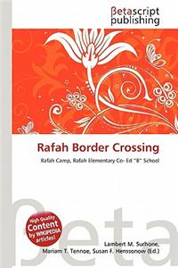 Rafah Border Crossing