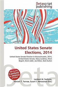 United States Senate Elections, 2014