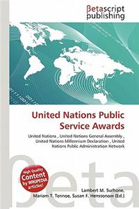 United Nations Public Service Awards