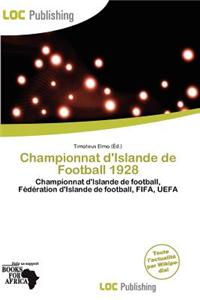 Championnat D'Islande de Football 1928