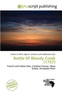 Battle of Bloody Creek (1757)