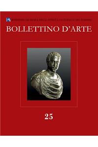 Bollettino d'Arte 25, 2015. Serie VII-Fascicolo N. 25