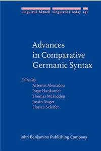 Advances in Comparative Germanic Syntax