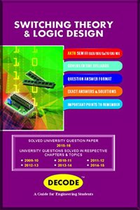 Switching Theory & Logic Design For Uptu Sem Iii-Elex/Ece/Ee/E&Tc/Eic/Ice