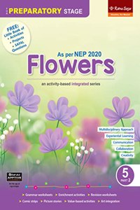 Ratna Sagar |Flowers Preparatory Stage Book 5 Part 2 | Integrated Series (NEP 2020) | Main Course Book for Class 5