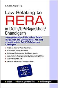 Law Relating to RERA in Delhi, UP, Rajasthan, Chandigarh