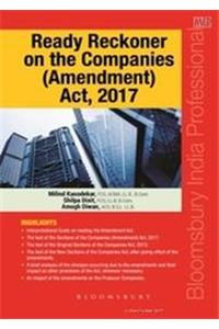 Ready Reckoner on the Companies (Amendment) Act, 2017