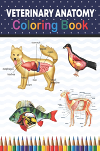 Veterinary Anatomy Coloring Book