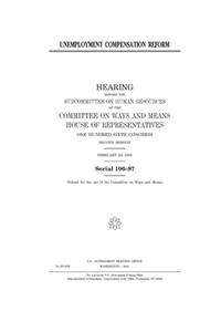 Unemployment compensation reform