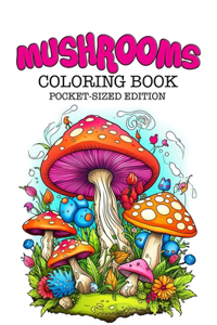 Mushrooms Coloring Book