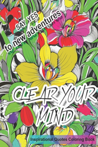 Inspirational Coloring Book For Adults