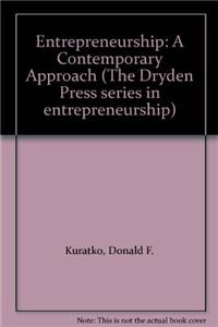 Entrepreneurship: A Contemporary Approach