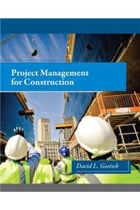 Project Management for Construction