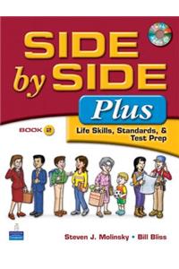 Value Pack: Side by Side Plus 2 with Word by Word Picture Dictionary (with Wordsongs Music CD) and Activity & Test Prep Workbook 2 (with Audio Cds)