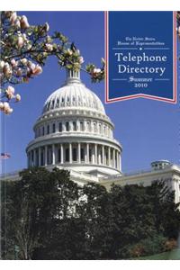 United States House of Representatives Telephone Directory, Summer 2010
