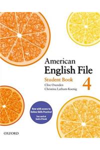 American English File: Level 4: Student Book Pack