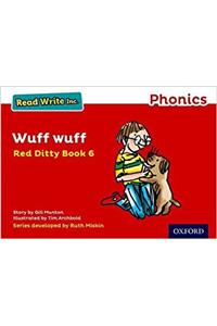 Read Write Inc. Phonics: Red Ditty Book 6 Wuff Wuff