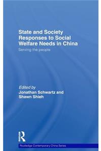 State and Society Responses to Social Welfare Needs in China