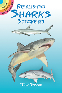 Realistic Sharks Stickers