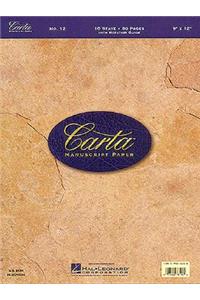 Carta Manuscript Paper No. 12 - Basic