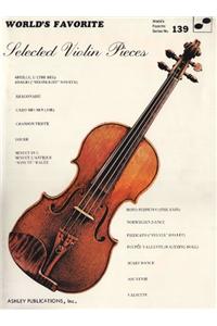 Selected Violin Pieces
