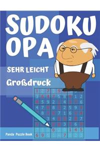 Sudoku Opa - Sehr Leicht - großdruck