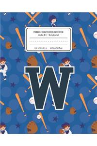 Primary Composition Notebook Grades K-2 Story Journal W