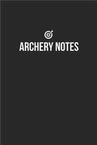 Archery Notebook - Archery Diary - Archery Journal - Gift for Archer