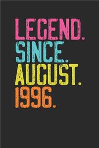 Legend Since August 1996