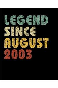 Legend Since August 2003
