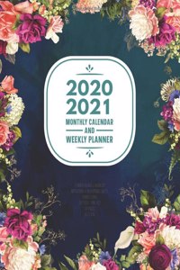 2020-2021 Monthly Calendar And Weekly Planner