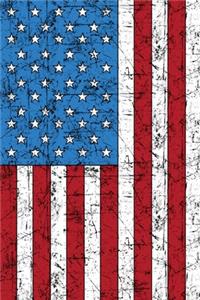 American Flag Notebook