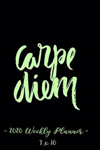 2020 Weekly Planner - Carpe Diem