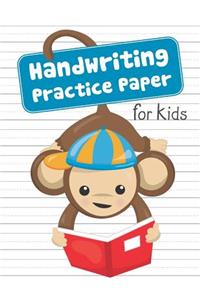 Handwriting Practice Paper for Kids
