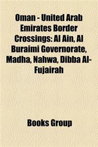 Oman - United Arab Emirates Border Crossings