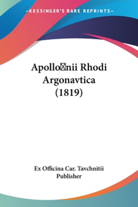 Apollonii Rhodi Argonavtica (1819)